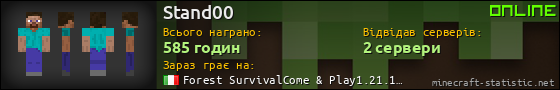 Юзербар 560x90 для Stand00