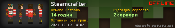 Юзербар 560x90 для Steamcrafter