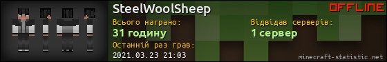 Юзербар 560x90 для SteelWoolSheep