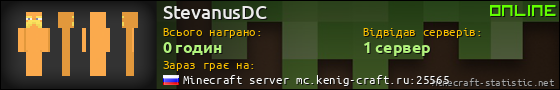 Юзербар 560x90 для StevanusDC