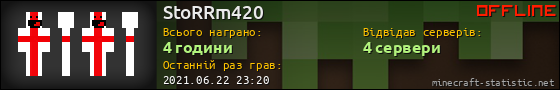 Юзербар 560x90 для StoRRm420