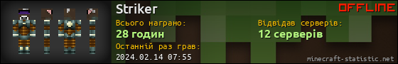 Юзербар 560x90 для Striker