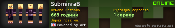 Юзербар 560x90 для SubminraB