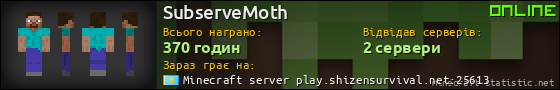 Юзербар 560x90 для SubserveMoth