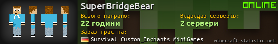 Юзербар 560x90 для SuperBridgeBear