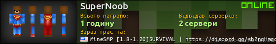 Юзербар 560x90 для SuperNoob