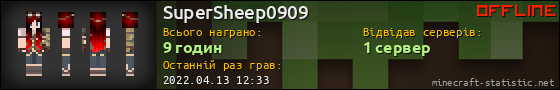 Юзербар 560x90 для SuperSheep0909