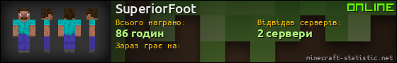 Юзербар 560x90 для SuperiorFoot