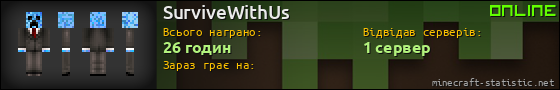 Юзербар 560x90 для SurviveWithUs
