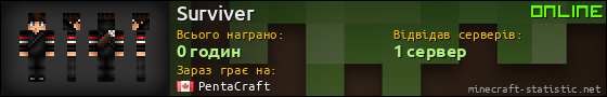Юзербар 560x90 для Surviver