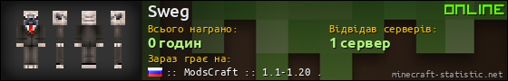Юзербар 560x90 для Sweg