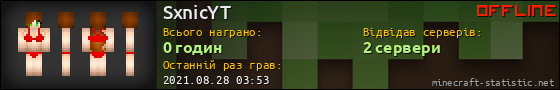 Юзербар 560x90 для SxnicYT