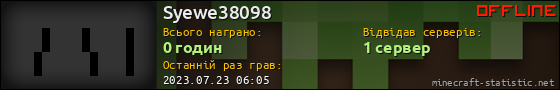 Юзербар 560x90 для Syewe38098