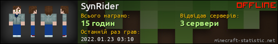 Юзербар 560x90 для SynRider