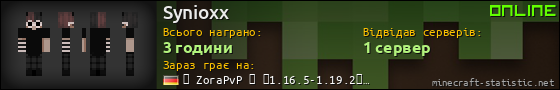 Юзербар 560x90 для Synioxx