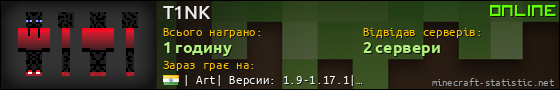 Юзербар 560x90 для T1NK
