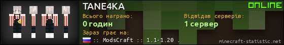 Юзербар 560x90 для TANE4KA