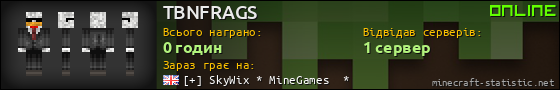 Юзербар 560x90 для TBNFRAGS