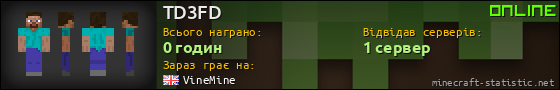 Юзербар 560x90 для TD3FD