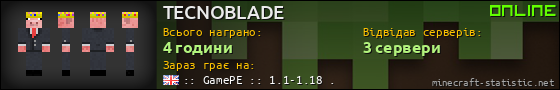 Юзербар 560x90 для TECNOBLADE