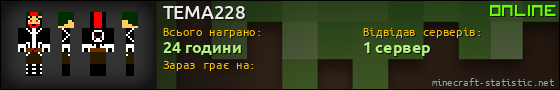 Юзербар 560x90 для TEMA228