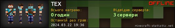 Юзербар 560x90 для TEX