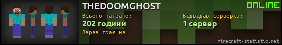 Юзербар 560x90 для THEDOOMGHOST