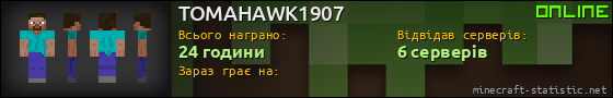 Юзербар 560x90 для TOMAHAWK1907