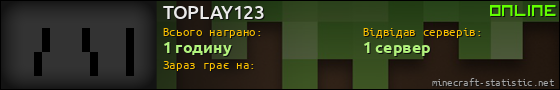Юзербар 560x90 для TOPLAY123