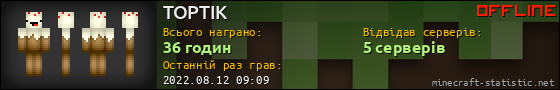 Юзербар 560x90 для TOPTIK