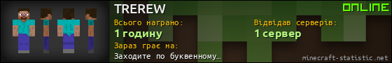 Юзербар 560x90 для TREREW