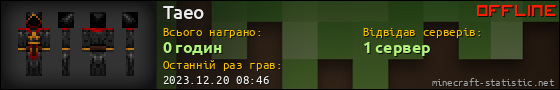 Юзербар 560x90 для Taeo