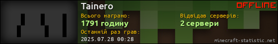 Юзербар 560x90 для Tainero