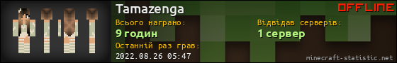 Юзербар 560x90 для Tamazenga