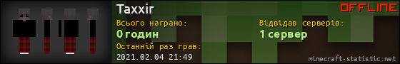 Юзербар 560x90 для Taxxir