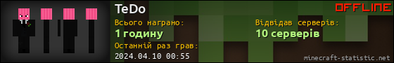 Юзербар 560x90 для TeDo
