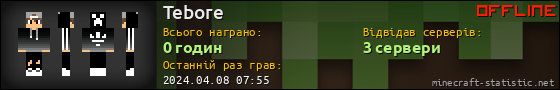Юзербар 560x90 для Tebore
