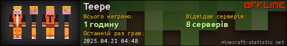 Юзербар 560x90 для Teepe