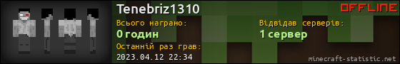 Юзербар 560x90 для Tenebriz1310