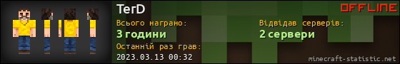 Юзербар 560x90 для TerD