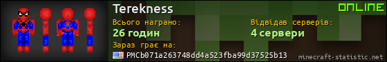 Юзербар 560x90 для Terekness