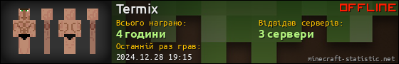Юзербар 560x90 для Termix