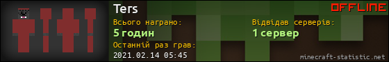 Юзербар 560x90 для Ters
