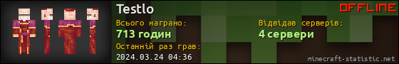 Юзербар 560x90 для Testlo
