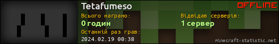 Юзербар 560x90 для Tetafumeso