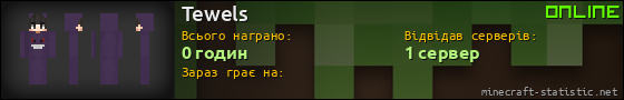 Юзербар 560x90 для Tewels