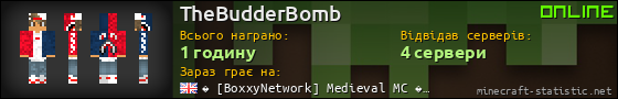 Юзербар 560x90 для TheBudderBomb