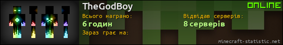 Юзербар 560x90 для TheGodBoy