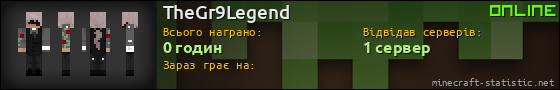 Юзербар 560x90 для TheGr9Legend