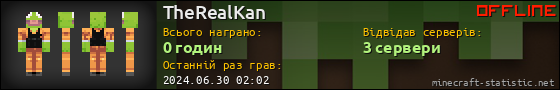Юзербар 560x90 для TheRealKan